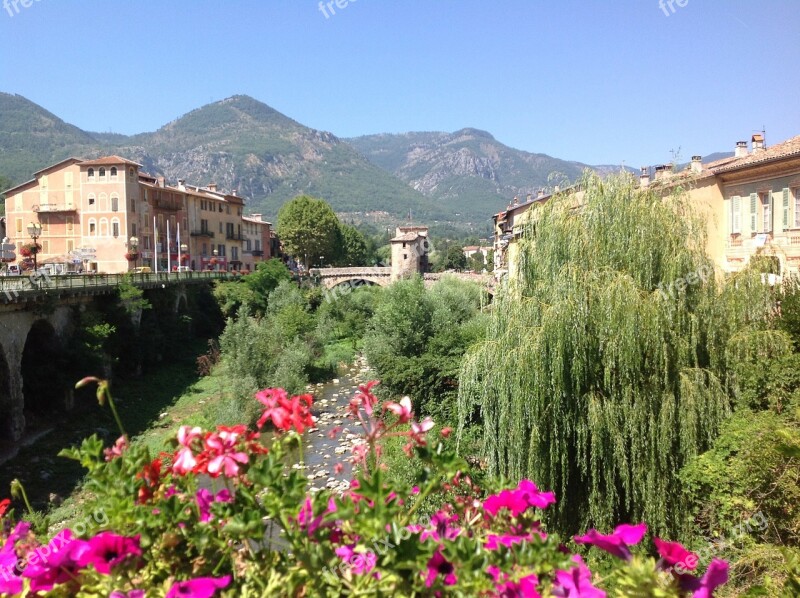 Provence Village Bridge Creek Free Photos