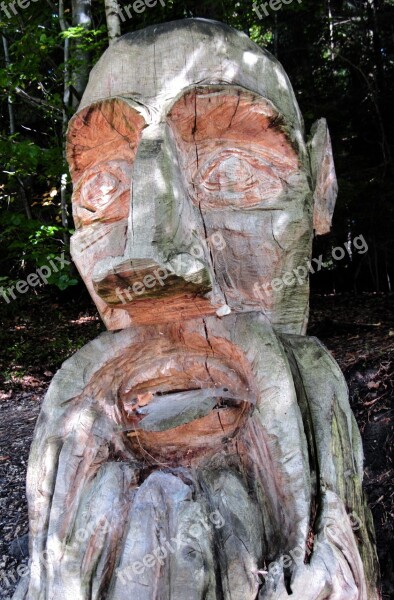 Sculpture Wood Carving Wood Carving Face