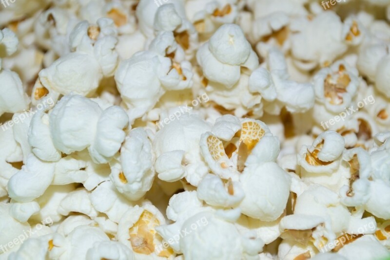 Popcorn Corn Snack Cinema Nibble