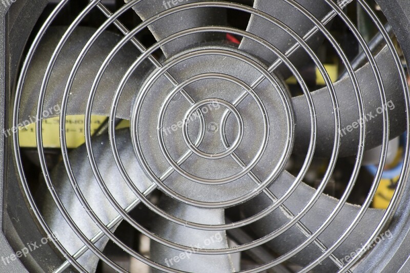 Fan Grid Cooling Blower Rotor