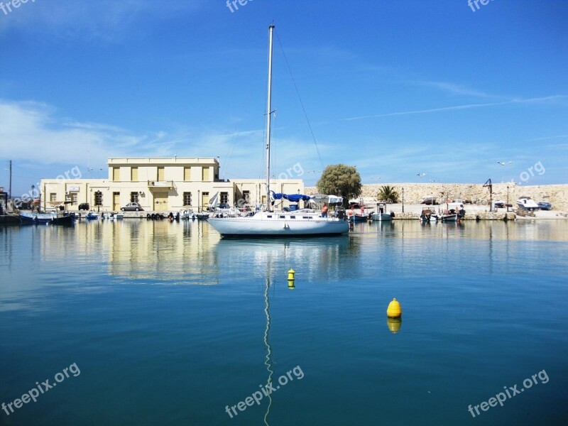 Sailing Boat Boat Port Ship Quiet