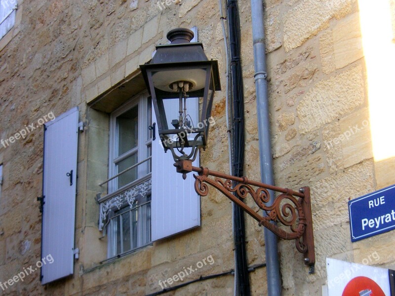 France French Gas Lamp Gas Street