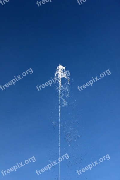 Water Jet Sky Source Free Photos