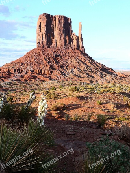 Monument Valley Desert Utah Usa