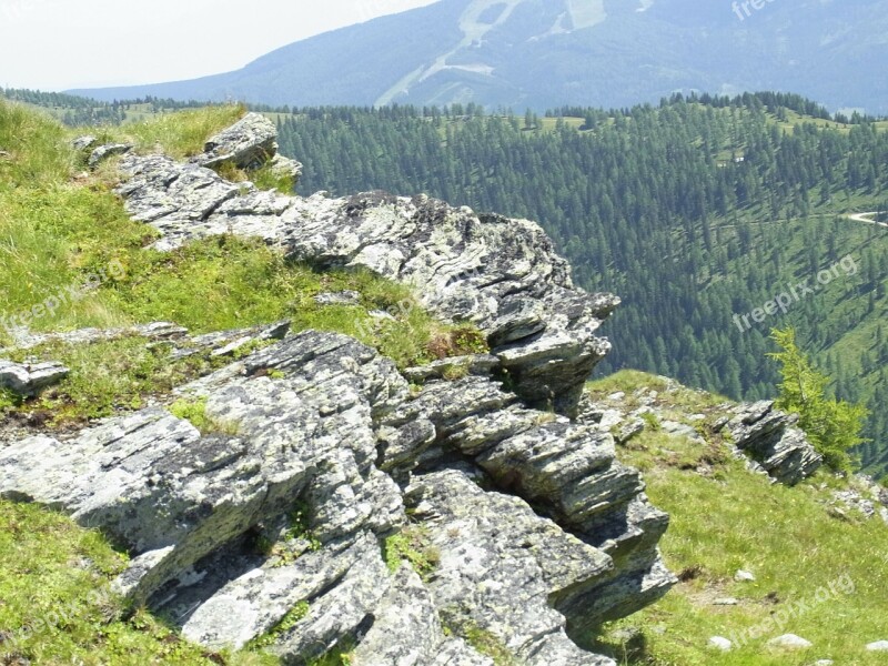 Rock Stones Mountains Austria Mountain