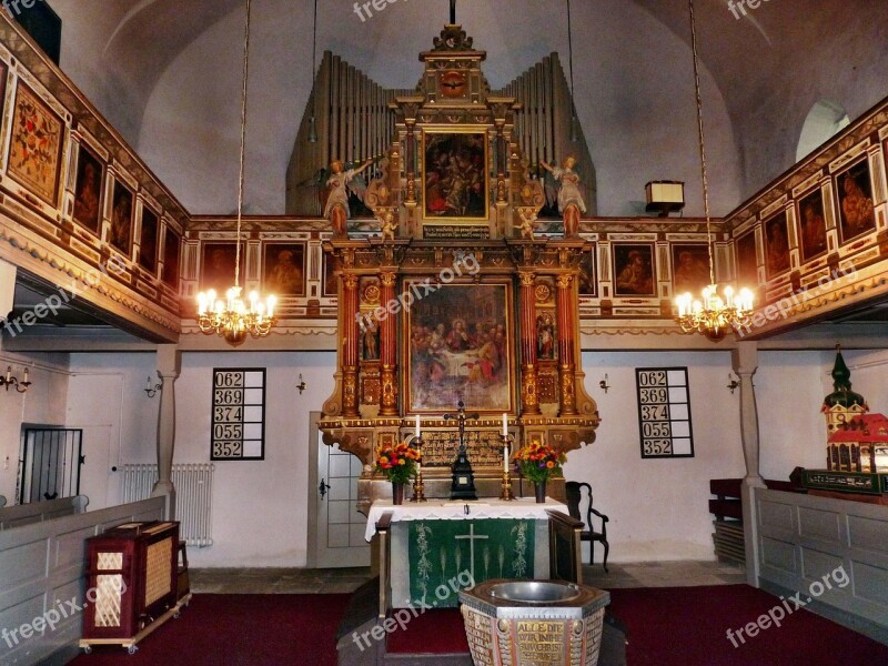 Church Sebnitz Sebnitz Altar Art Free Photos