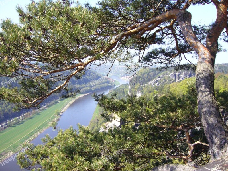 Bastion Views Saxon Switzerland Free Photos