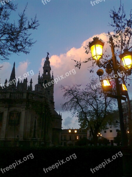 Church Cathedral Seville Spain Free Photos