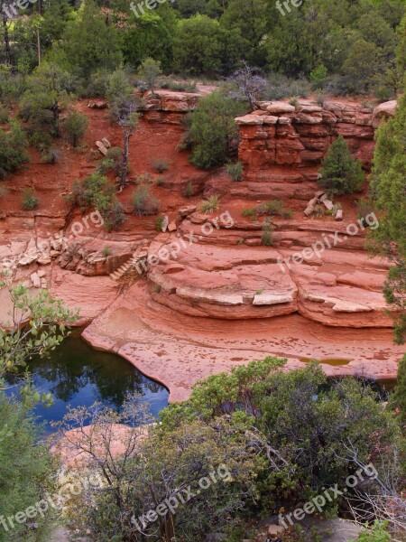 Sedona Arizona Red Rocks River