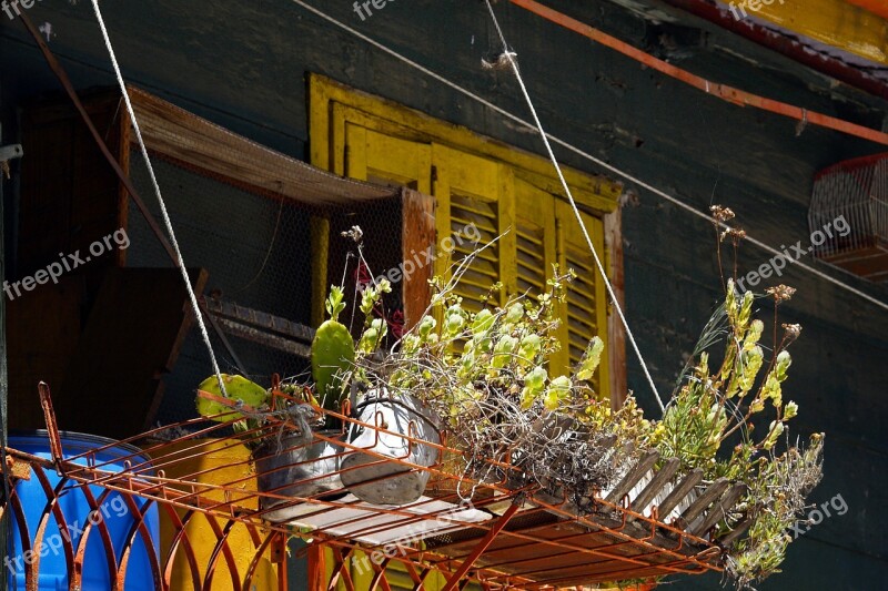 Balcony House Facade Building Wooden