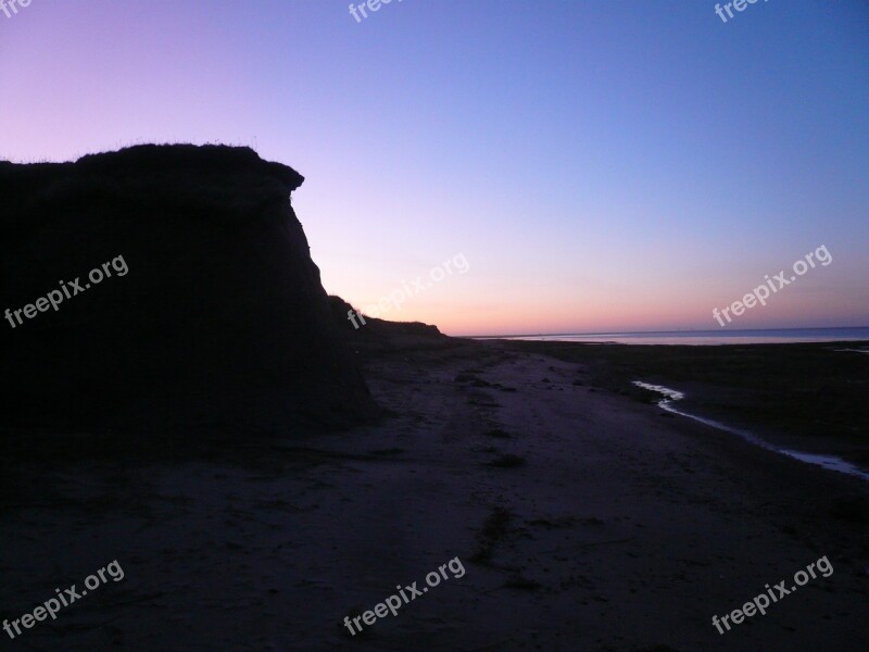 Morning Dawn North Sea Sunrise Free Photos