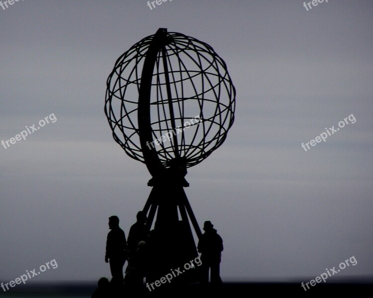 North Cape Tourism Northern Tip Symbol Free Photos