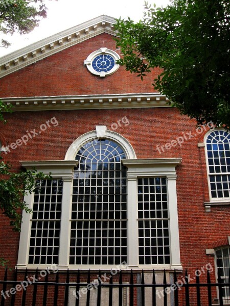 Philadelphia Old City Downtown House Brick