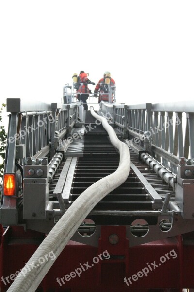 Turntable Ladder Fire Firefighting Job Fire Fighting Brand