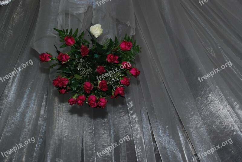 Bridal Bouquet Rose Nature Leaf