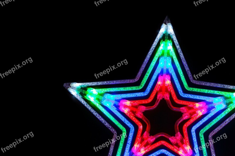 Bright Celebration Christmas Colorful Decoration