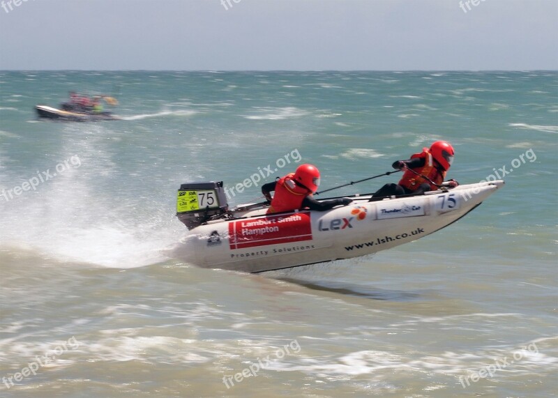 Speedboat Boat Racing Boat Powerboat Boating