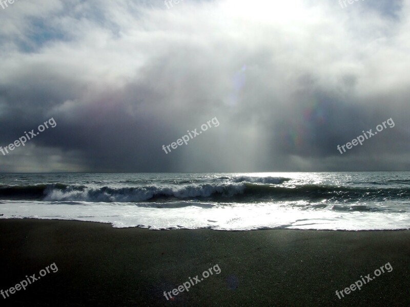 Alaska Beach Coast Coastline Ocean