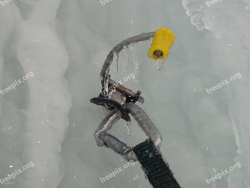 Ice Screw Carbine Icicle Ice Climbing Alpinism