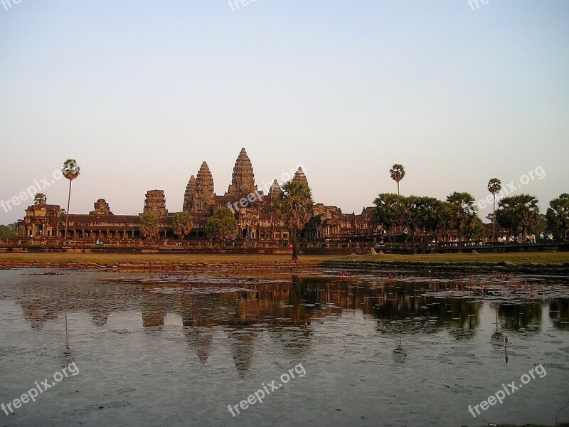 Angkor Wat Cambodia Temple Southeast