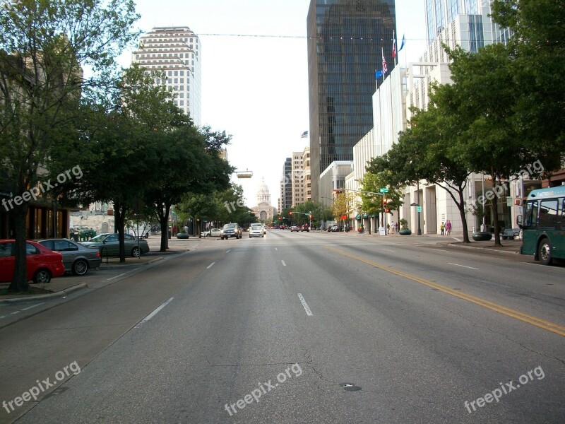 Austin Texas Downtown Congress Avenue