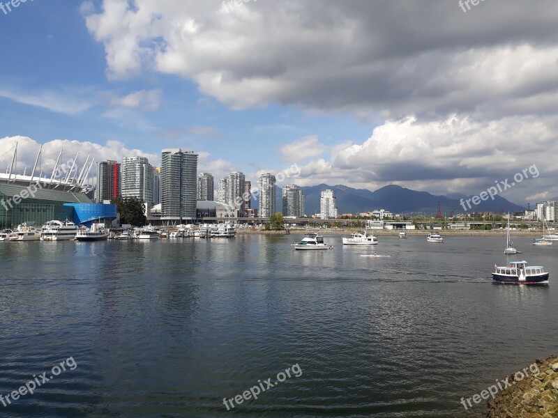 Vancouver Water Mar Buildings City