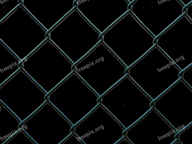 Fence Field Wire Mesh Isolated Fence Blocked