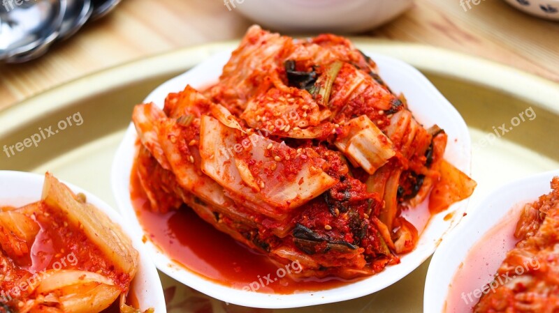 Kimchi Korea Kimchi Republic Of Korea Food Side Dish