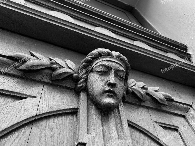 Head Statue Sculpture Art Face