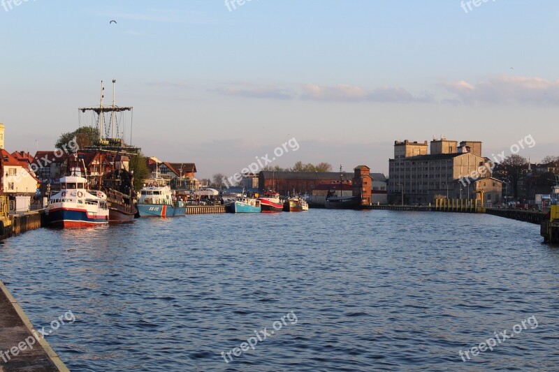 Port Ustka Cutters Poland Free Photos