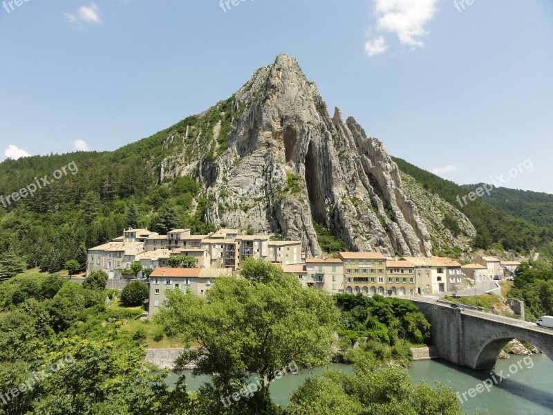 Village Landscape Nature Summer France