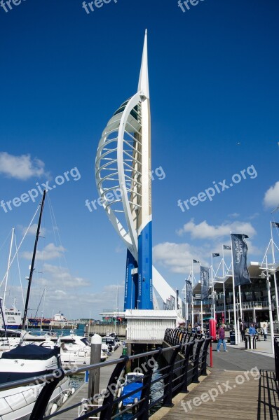 Portsmouth Spinnaker Tower Landmark Tower Architecture