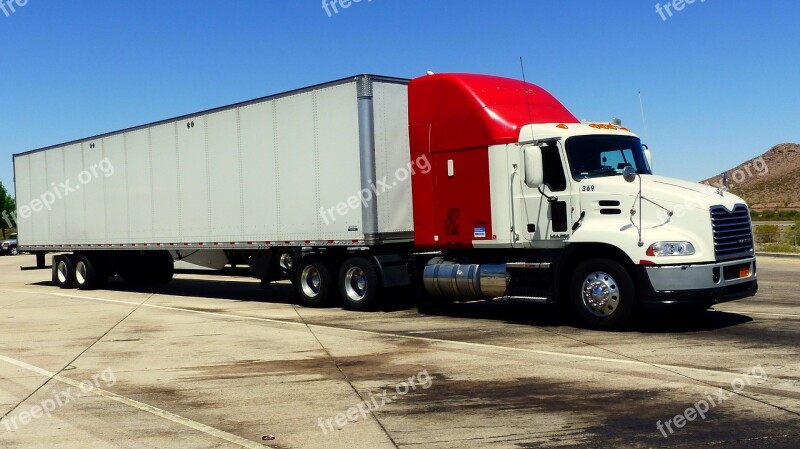 Truck American Transport Vehicle Classical