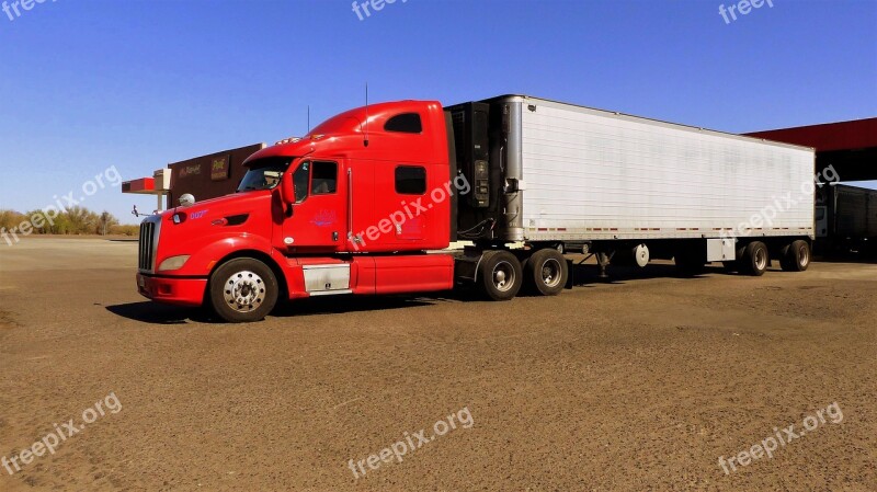 Truck American Transport Vehicle Classical