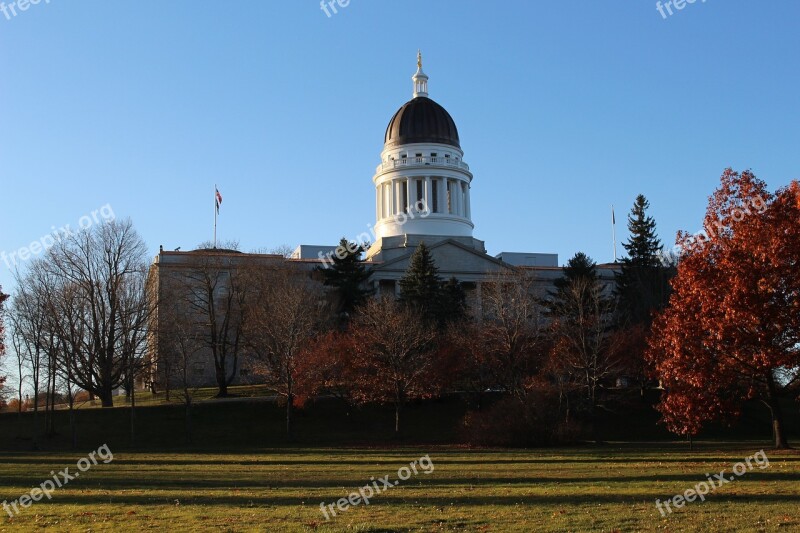 Maine Augusta Capitol State Government