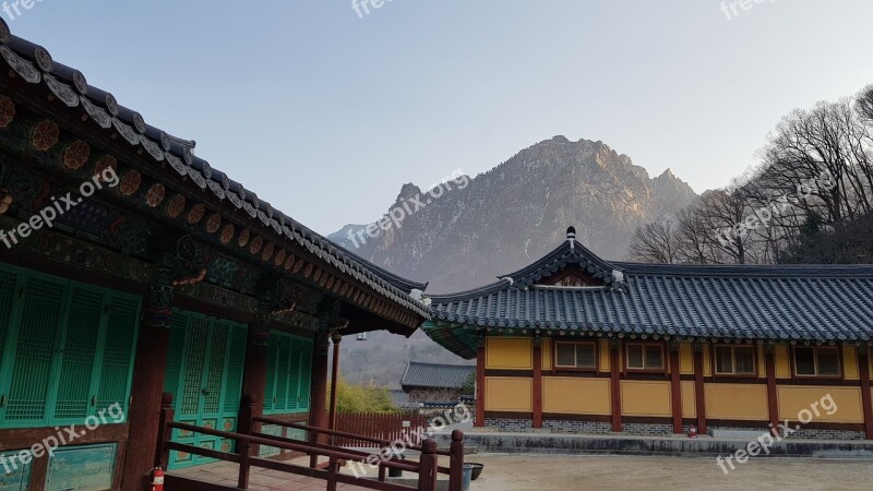 Section Temple Buddhism Korea Republic Of Korea