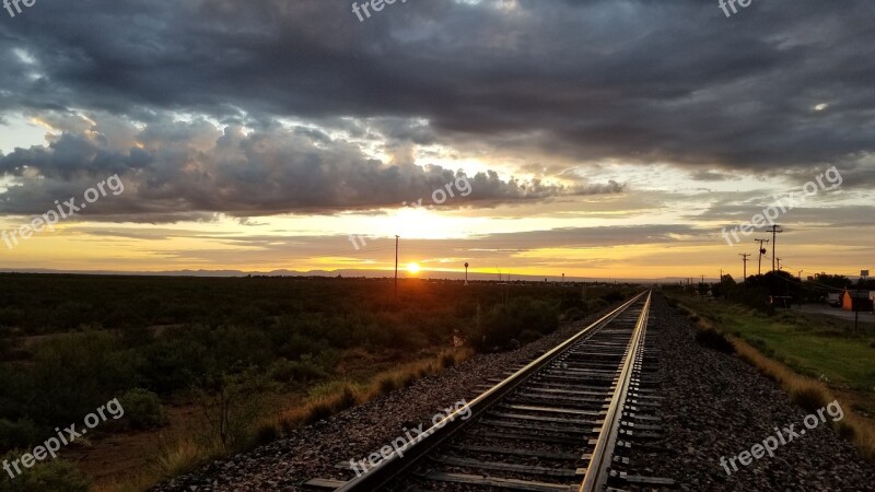 Sunrise Sunset Landscape Nature Sky