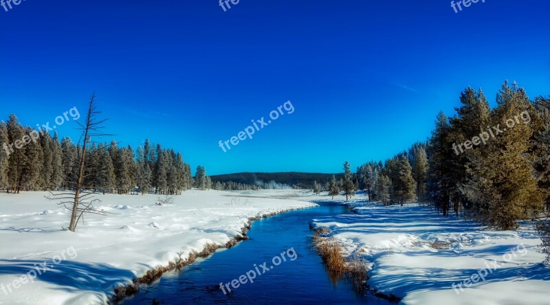 Yellowstone National Park Wyoming America Tourism