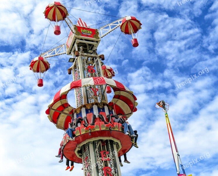 Funfair Brean Brean Leisure Park Fun Fair Sky Tower