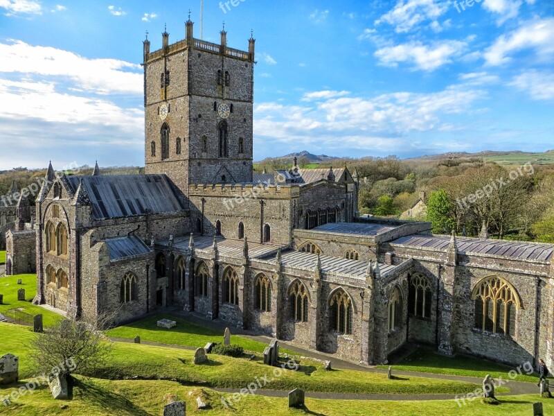 St Davids St David's Cathedral St Davids Cathedral Pembrokeshire