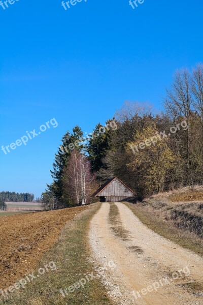 Lane Trail Promenade Arable Scale