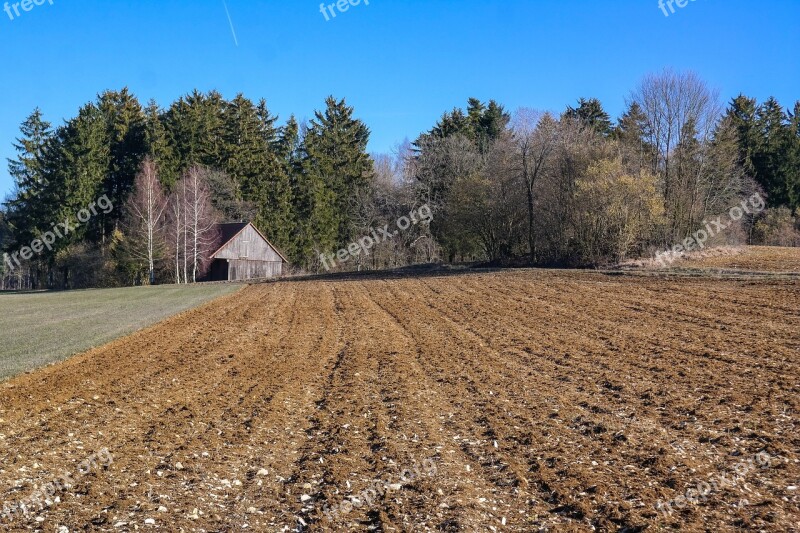 Arable Field Spring Nature Agriculture