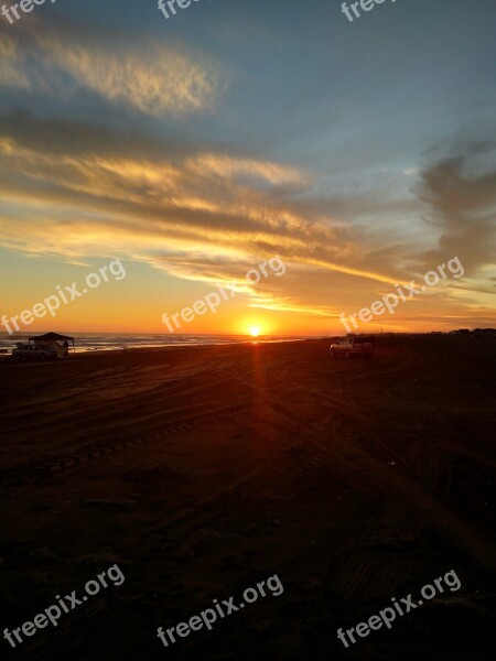 Landscape Horizon Background Nature Night