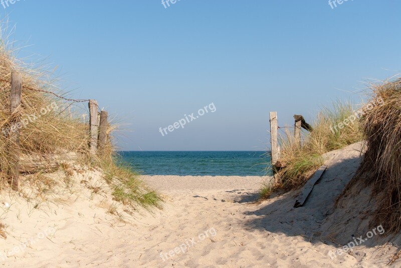 Dune Sand Dunes Landscape Beach