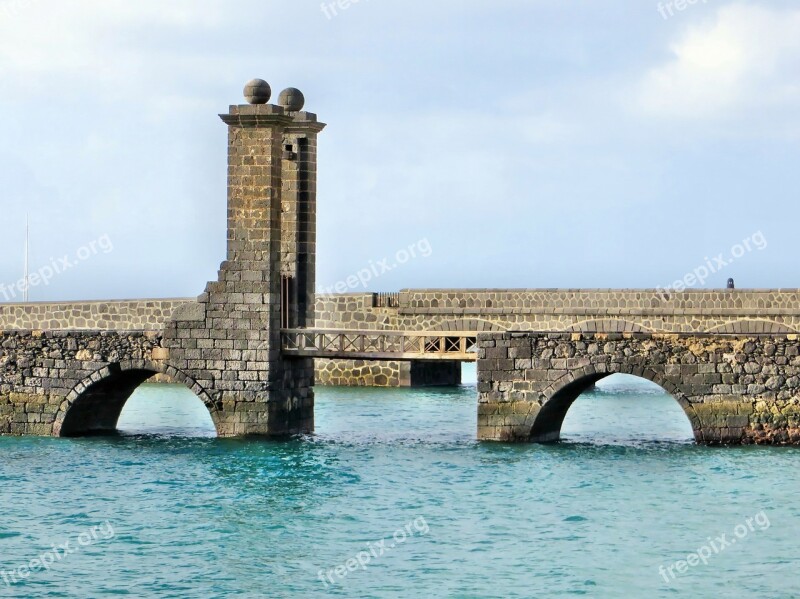 Canary Arrecife Lanzarote Bridge Fort