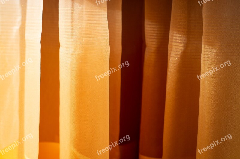 Fabric Curtain Translucent Apartment Decoration