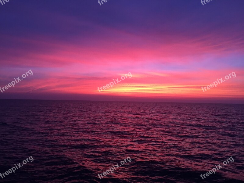 Sunset World Color Nature Sky