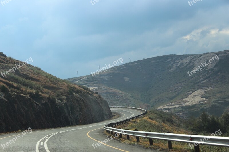 Mountain Road Hill Road In South Africa South Africa Road Free Photos