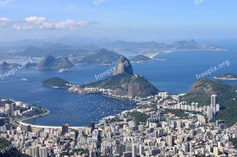 Pan De Azucar Rio Do Janeiro Brazil Travel Landscape