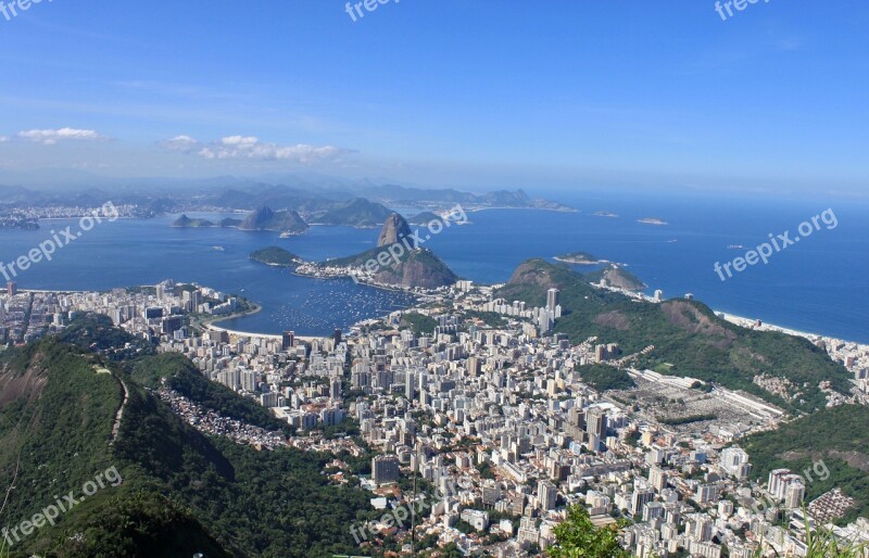 Pan De Azucar Rio Do Janeiro Brazil Travel Landscape